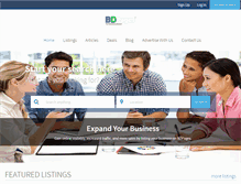Tablet Screenshot of bdpages.com